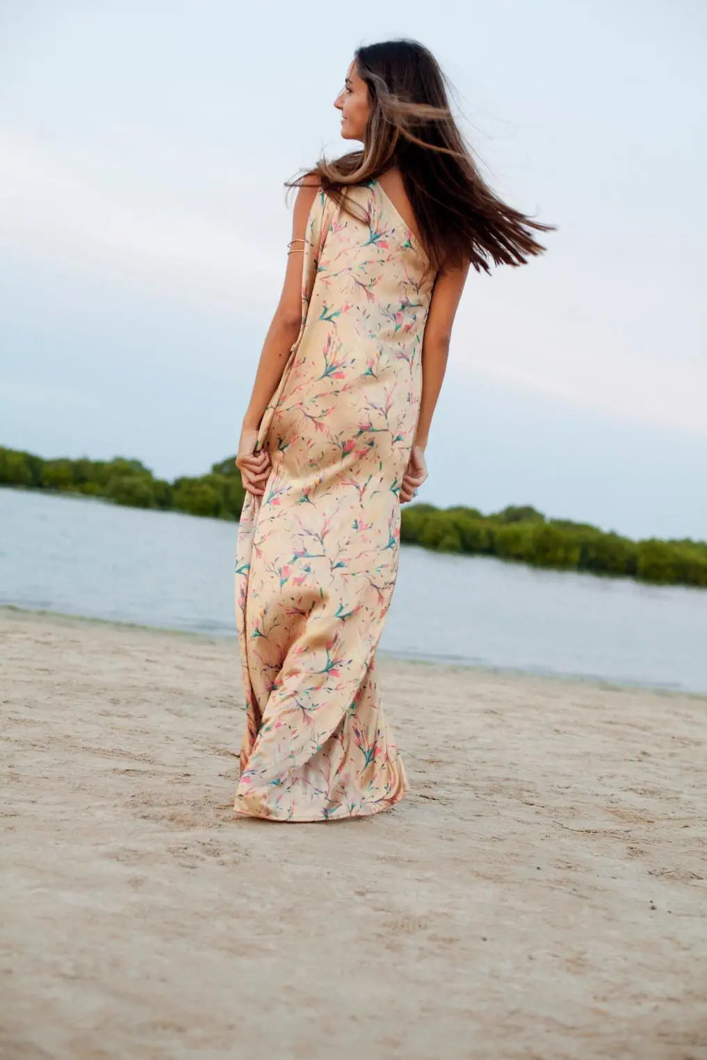 Vestido Fiesta Nuria Amarillo Gold - Malotabcn